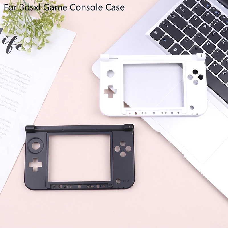 1Pc New 50PA Compatible With 3DS XL LL Replacement Hinge Part Bottom Middle Frame Shell Housing Case For 3dsxl Game Console Case