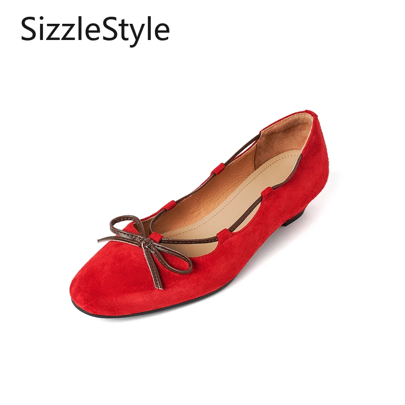 

Модные женские удобные туфли из матовой кожи на толстом каблуке, коричневые шнурки с бантом, универсальные одинарные туфли без шнуровки с неглубоким носком