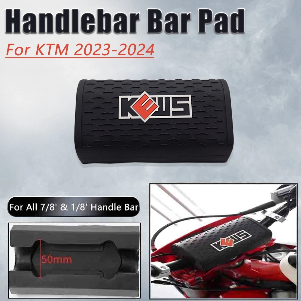 

Square Foamed Rubber Handlebar Pad Motorcycle Chest Protection For KTM 2023-2024 SX SXF XC XCF XCW XCF 150 250 350 450 KEWS K23