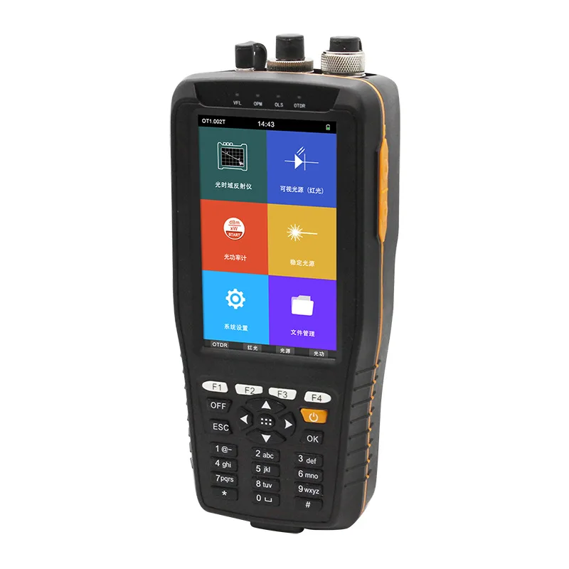 TL290 Fiber Optic Tester Breakpoint Finder Fault Optical Cable Detection Optical Time Domain Reflectometer 1310/1550nm/1610nm