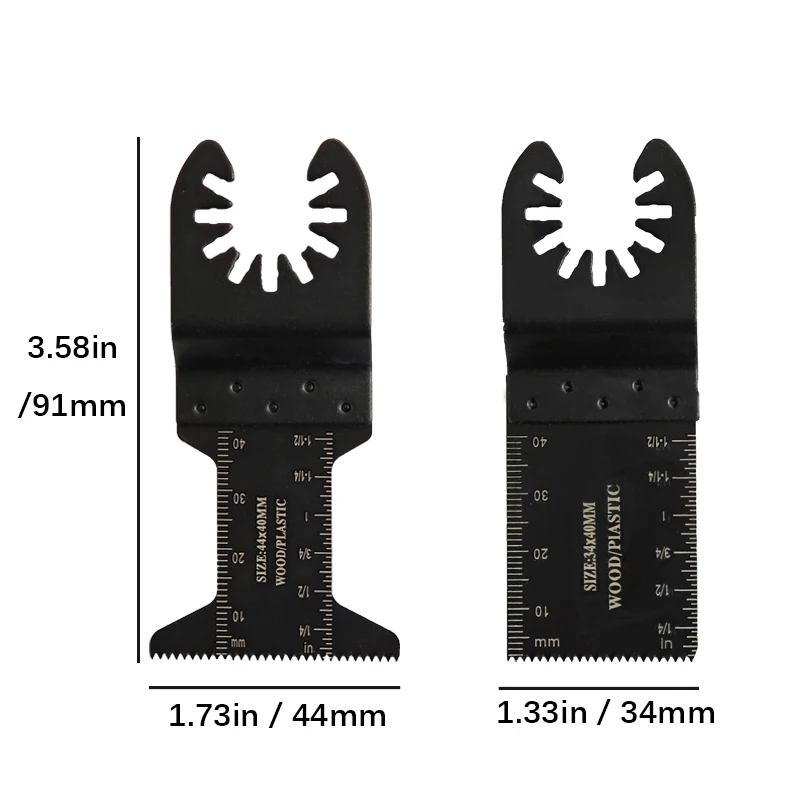 Metal Universal Treasure Wood Oscillating Multitool Quick Release Saw Blades Compatible Fein Multimaster Porter Cable  Rockwell