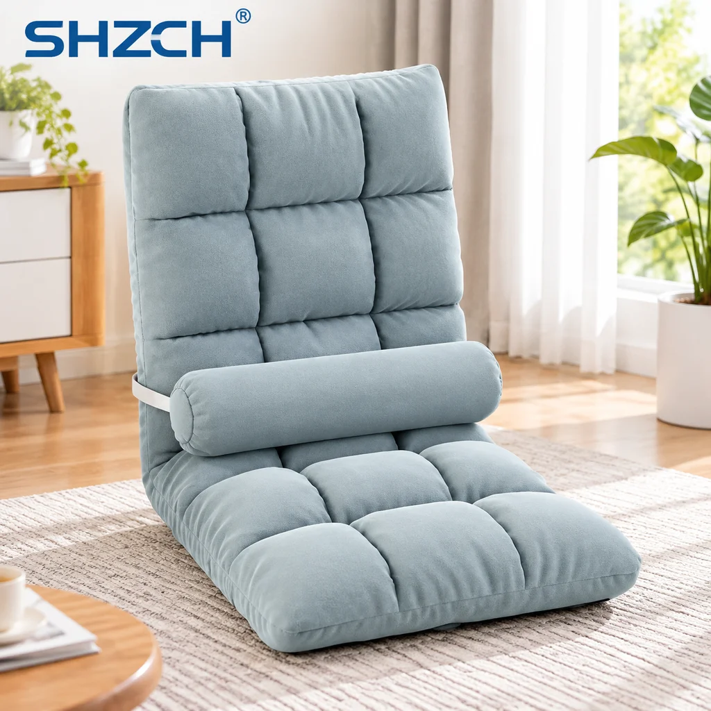 Lazy Sofa Tatami Portable Single Person Folding Bed Backrest Seat Chair Cushion Bay Window ComfortableSimpleFashionableSmallSofa