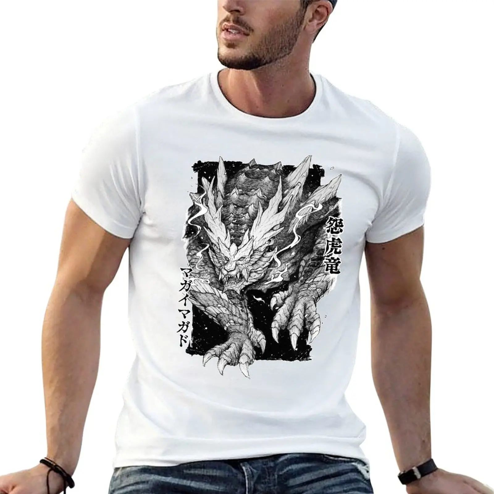 

for cotton T-Shirt shirts men men Magnamalo brand t 100% luxury t shirt man Ink