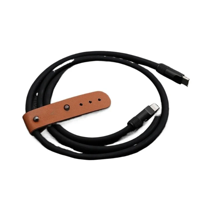 

Silicone super soft fast charging data cable, car mobile phone charging cable