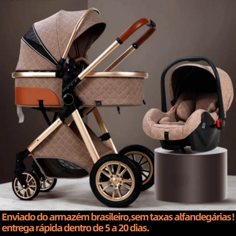 3 in 1 baby stroller,high view baby stroller with top quality suitable for 0-3 years old and 0-25 kg,free quickly delivery