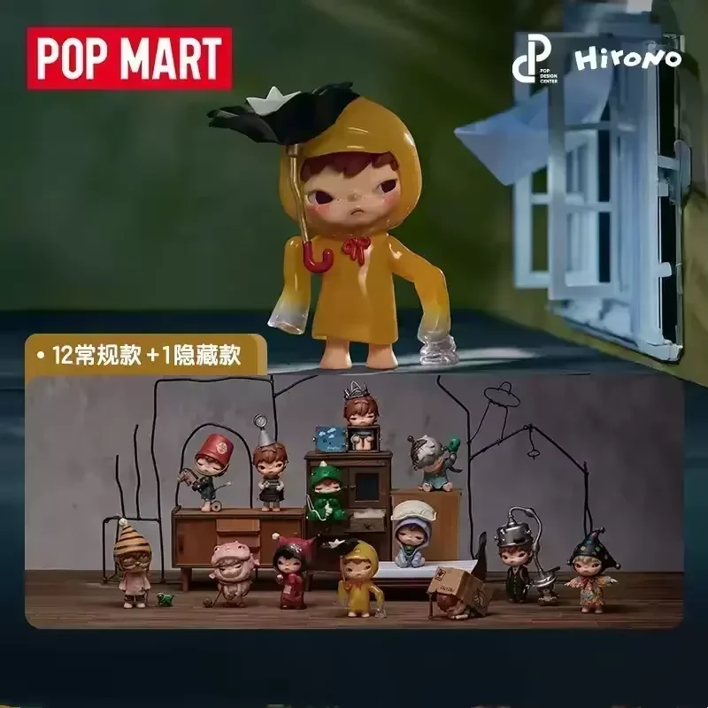 POP MART Hirono Echo Serie Blind Random Box Spielzeug Kawaii Anime Actionfigur Caixa Caja Überraschungs-Mystery-Box Puppen