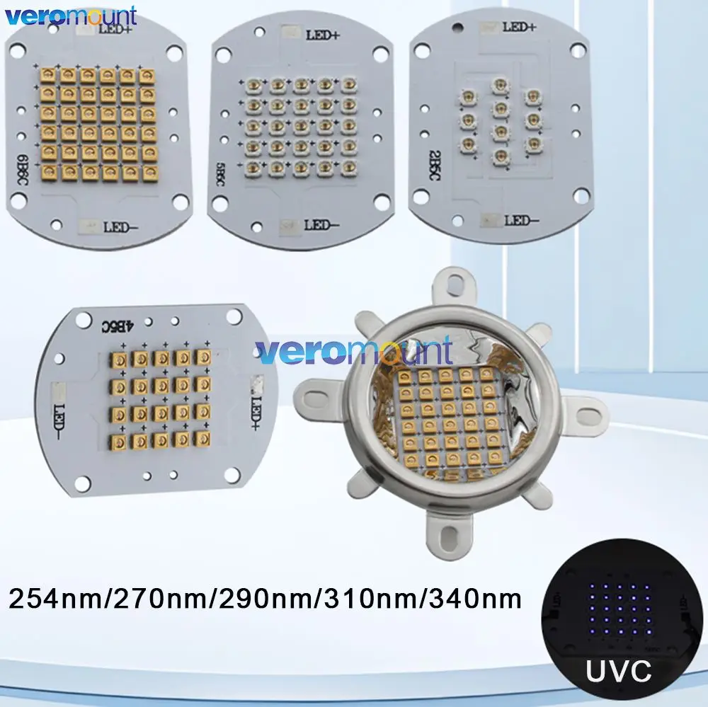 �y�Z�[�����z���o��6W 12W 15W 18W 22W �[���O��UVC UVB 254nm 270nm 290nm 310nm 340nm 10/20/25/30/36��̌^LED���W���[���i�E�ۗp�j