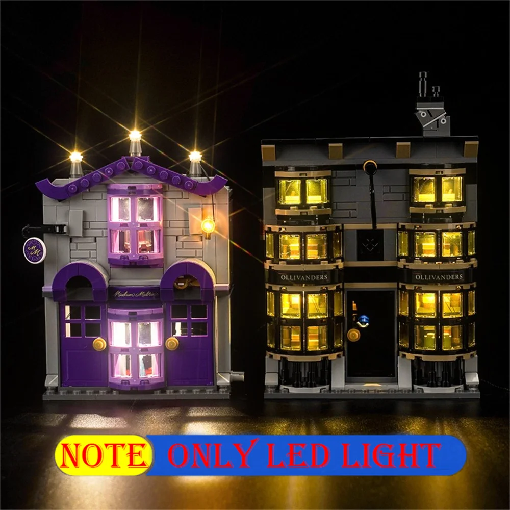 

Led Light Kit For 76439 Movie Ollivanders Madam Malkin's Robes Not Include Building Blocks(Only Lighting Set)