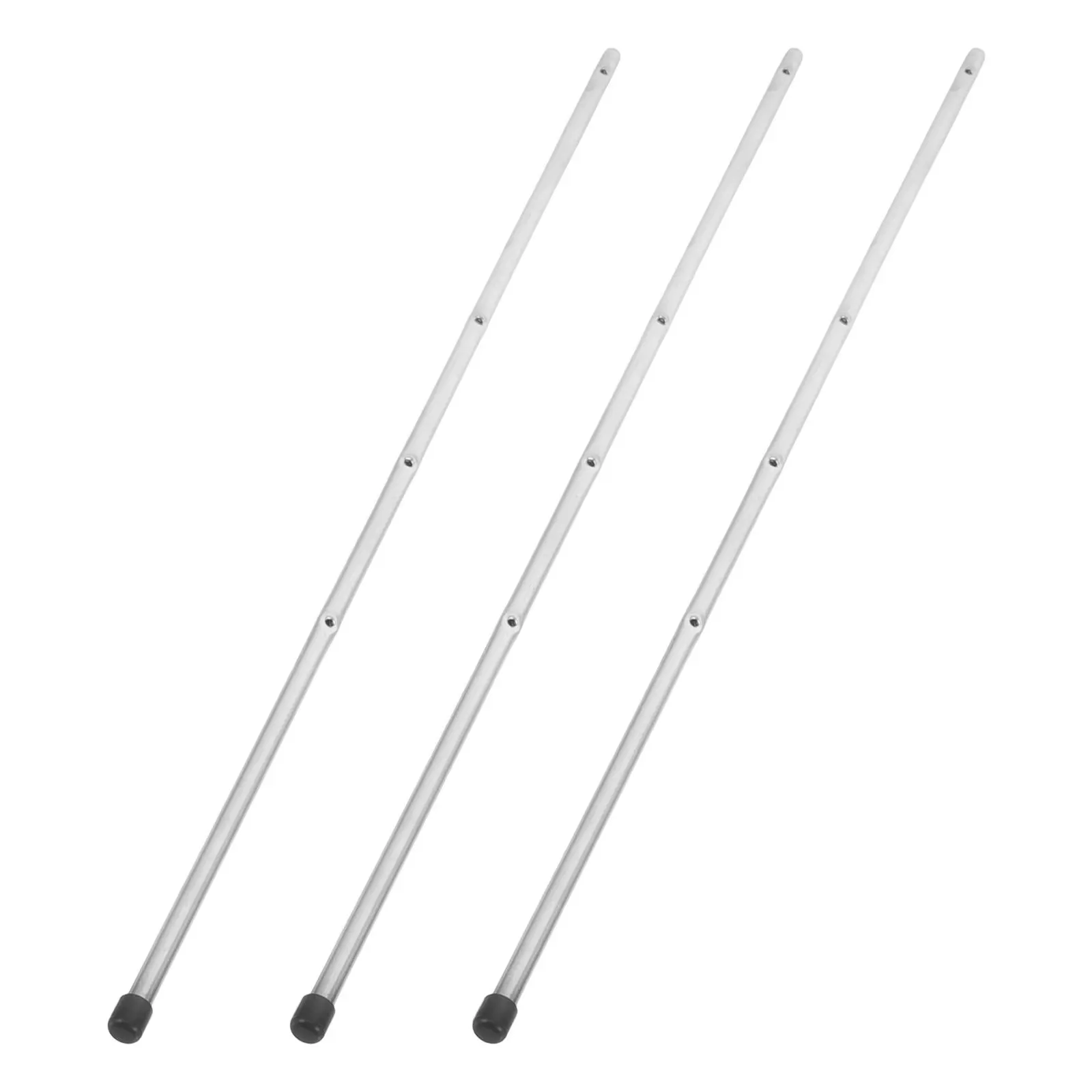 3 قطعة ملحقات طاولة كرة القدم 6 مللي متر قضبان طاولة فووسبالل المعدنية استبدال أقطاب آلة كرة القدم المتينة للمكتب المنزلي #3