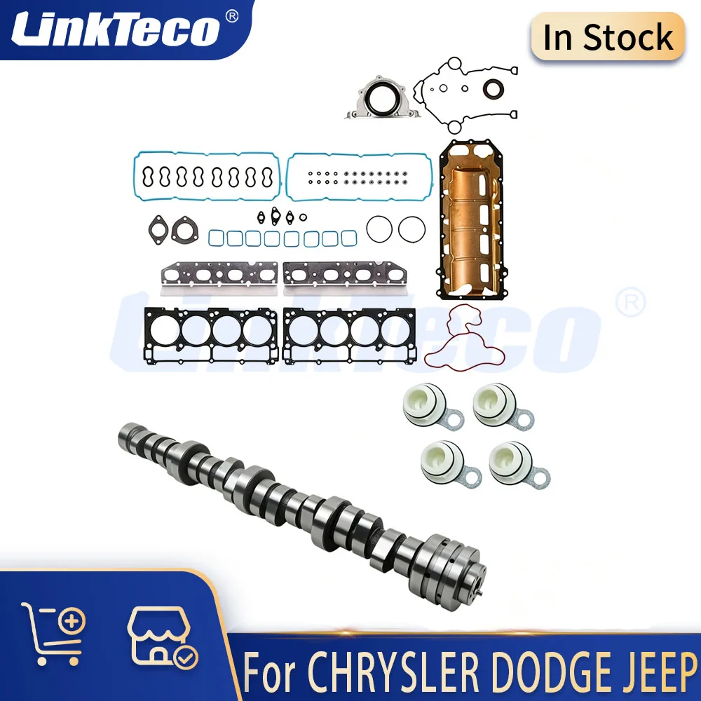 Engine camshaft Parts Cylinder Head Gasket Set Kit Fit 04-21 Gas 5.7 L EZC EZH EZD EZE EZL EZF For CHRYSLER DODGE JEEP RAM 5.7L
