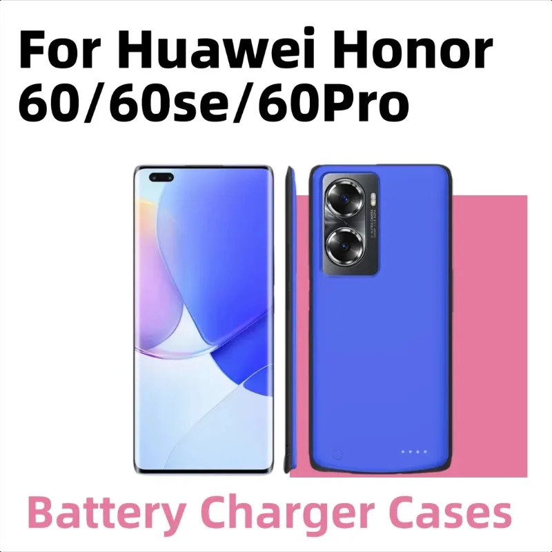 

Портативный беспроводной внешний аккумулятор большой емкости для Huawei Honor 60/60se/60Pro с креплением-клипсой