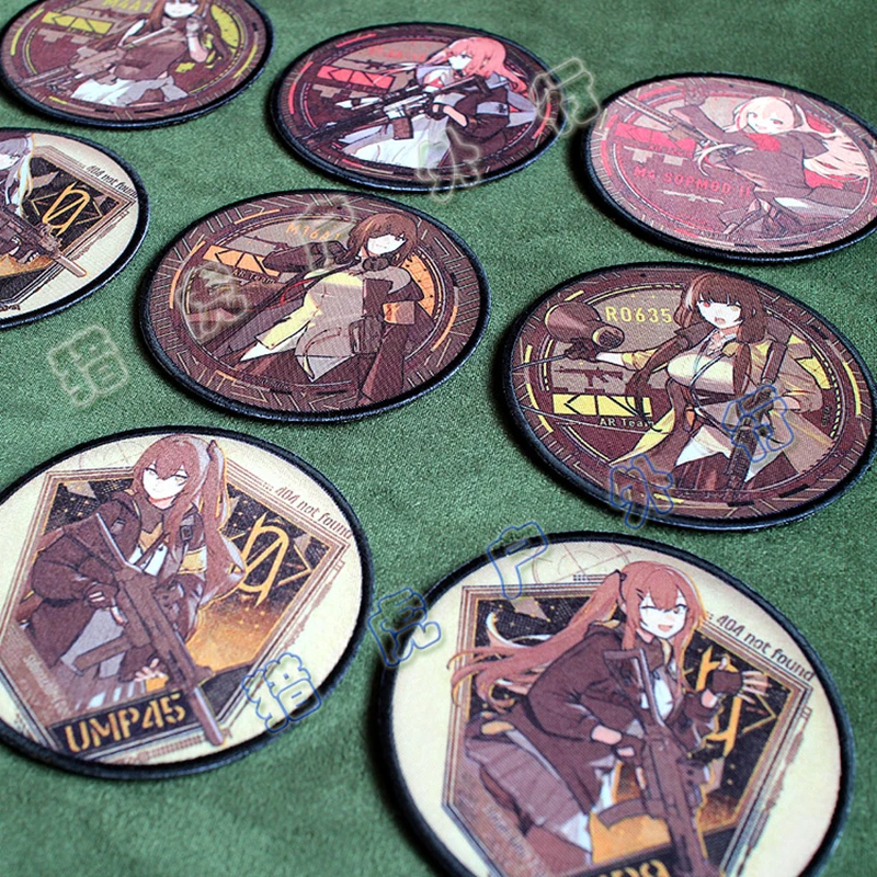 Parche Girls' Frontline personajes videojuegos para ropa y bolsos táctico - imagen 3
