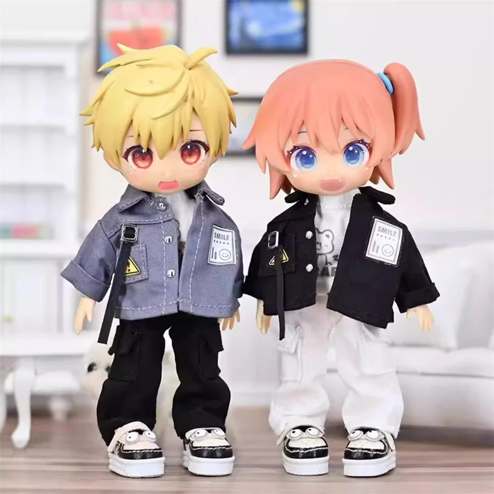 

Snail 1/12 12 Points OB11 Clothes Black Fisherman's Hat Model Bjd P9 P10 Molly UFDOLL Body In Stock