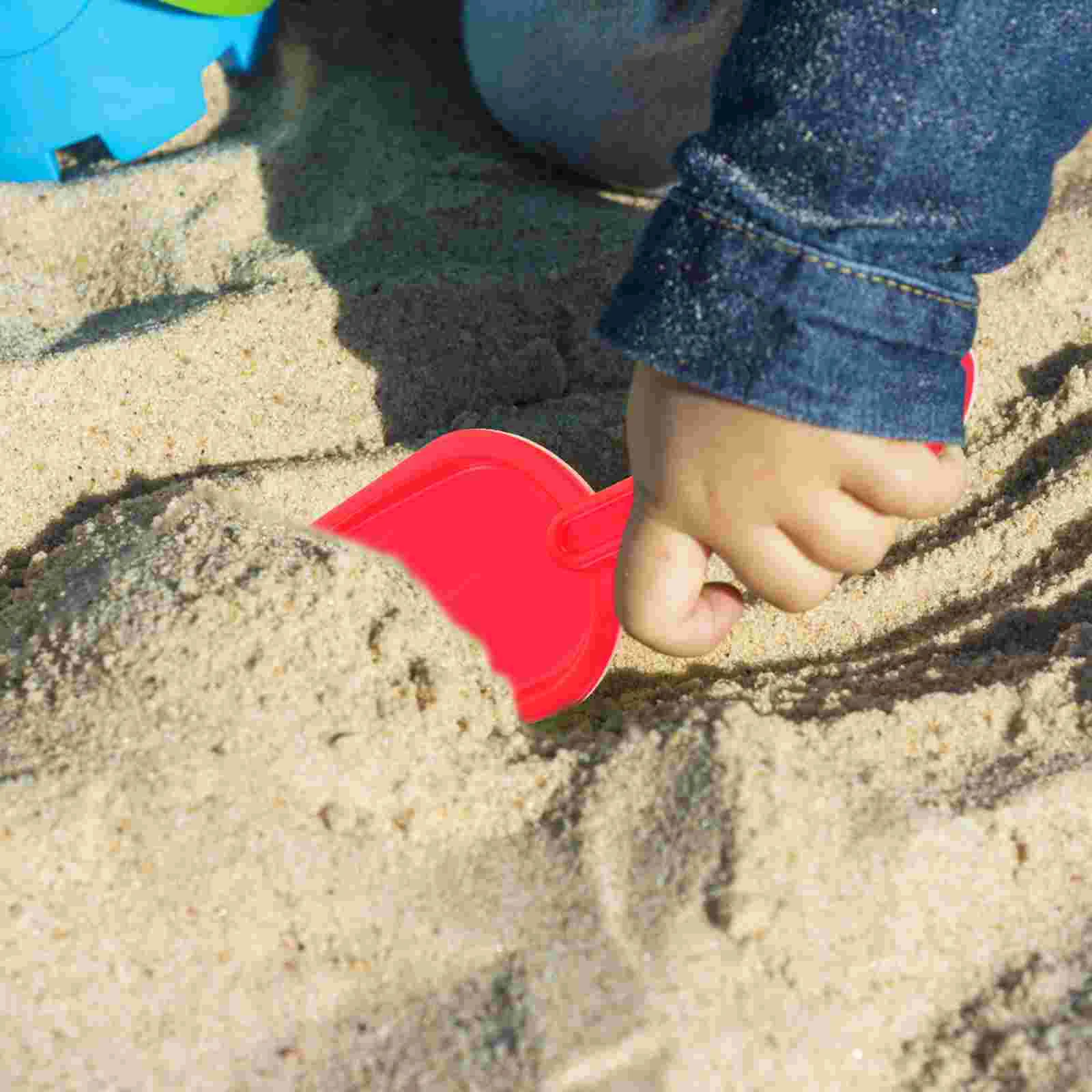 

8 Pcs Snow Digging Toys Sand Beach Outdoor for Kids Spade Colored Shovels