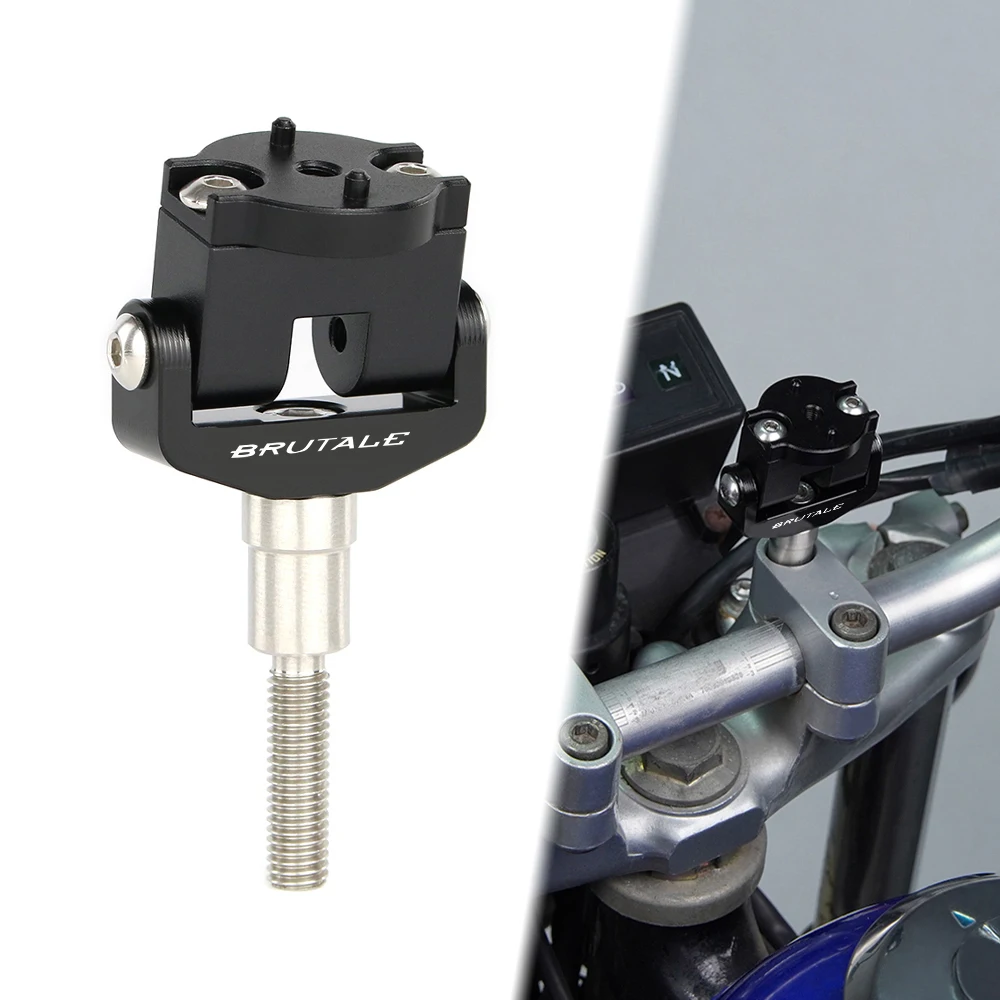 

Motorcycle Handlebar Clamp M8 Bolts GPS Mount For MV AGUSTA Brutale HONDA Deauville NT 700 V CMX300/500/1100 Rebel 250 NSS