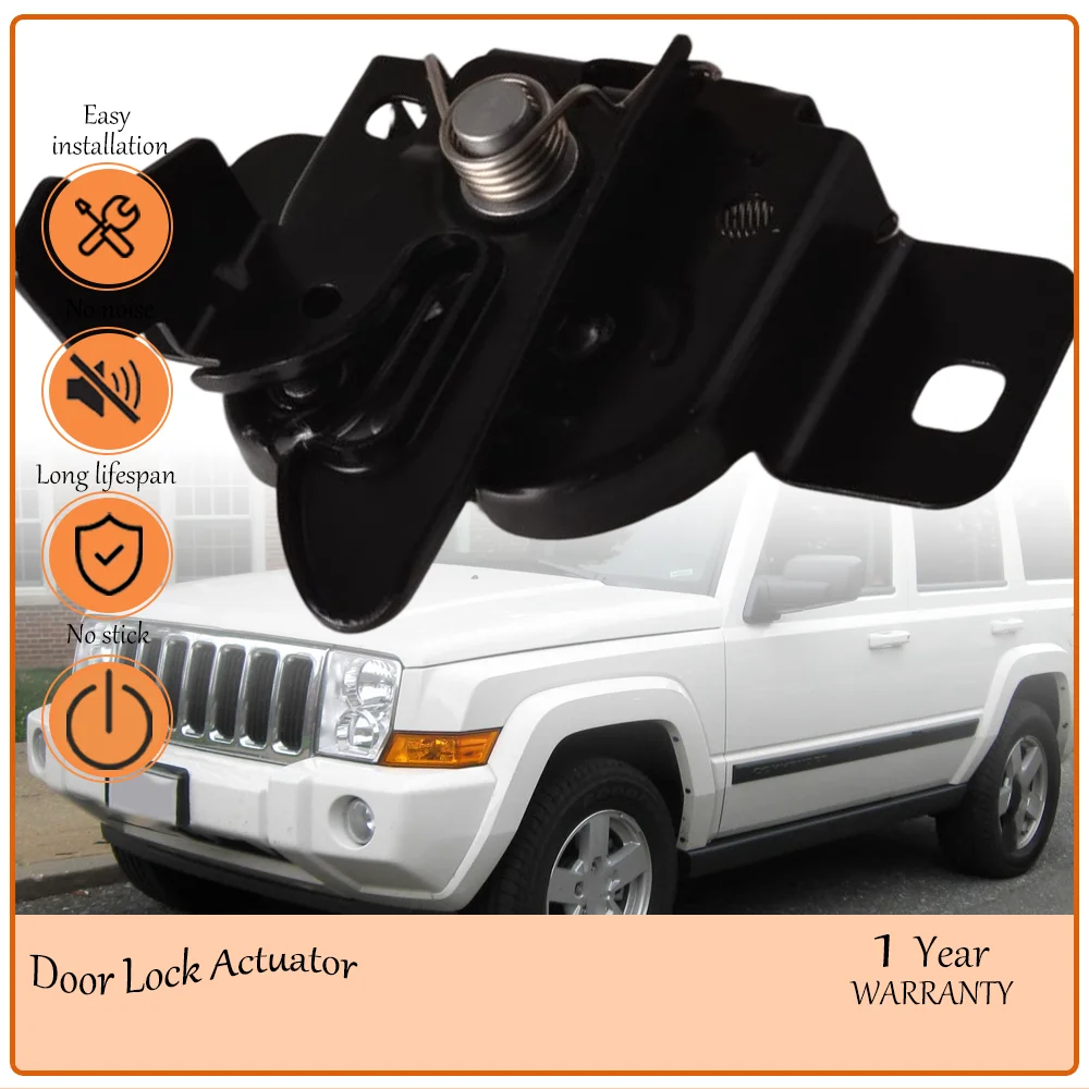 

Hood Latch Release Lock Unit,Fit With Jeep Commander XK 2006-2009,direct fit oem 55396247AF,55396247AC,55396247AD,55396247AE