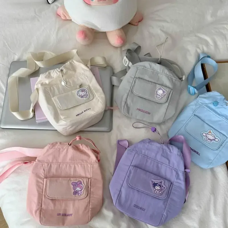 جديد حقيبة كروسبودي الكرتون طالب حقيبة يد صغيرة رسم حبل حقيبة كروسبودي حقيبة الهاتف المحمول الطباعة حقيبة الهاتف المحمول