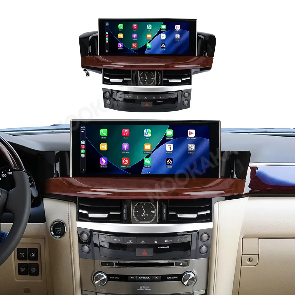 Android 14 Stereo for Lexus LX570 2008-2015 12.3 Inch Car Radio GPS Navigation Multimedia Player HiCar Carplay