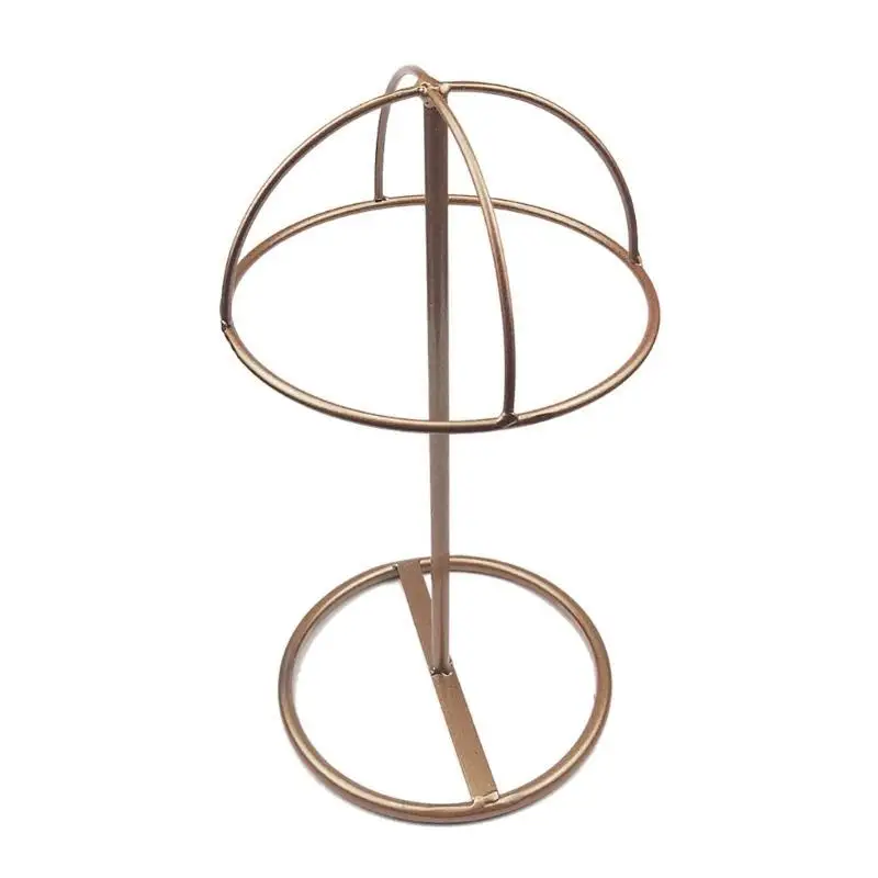 31BB Modern Wire Hat Holders Durable Metal Hat Stands Tabletop Hat Display Holder