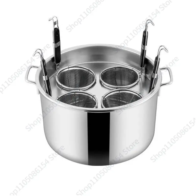 

Malatang special pot powder hedge rack stall, hot and sour rice noodles cooking pot, vegetable pot