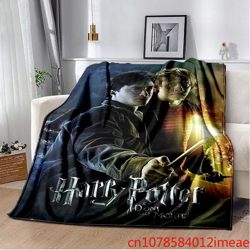 

HH-Harry Logo Children Blanket,Soft Warm Sports Yoga Sofa Bed Blankets,boys and Girls Brithday Gift,tapestry