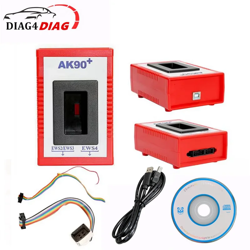 Newest AK90+ Key Programmer V3.19 For All EWS AK90 Plus Key Code Reader R270+ CAS4 BDM Prog Programmer Professional for bmw