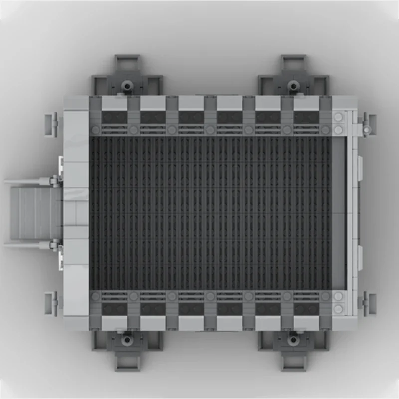 Sterfilmserie Moc Bouwstenen Mobiele Kazerne Modeltechnologie Modulaire Blokken Construtie Doe-Het-Zelf Assemblage Speelgoedgeschenken