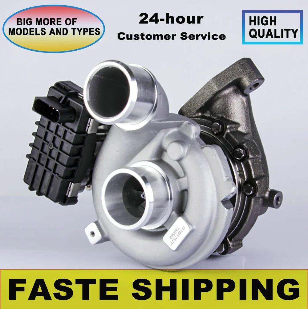 

Turbine Full Turbocharger For KIA Carnival Sedona VQ Sorento 2.2 CRDI 145Kw 197HP R2.2 780502-3 780502-4 282312F100 2009-2014 Ne