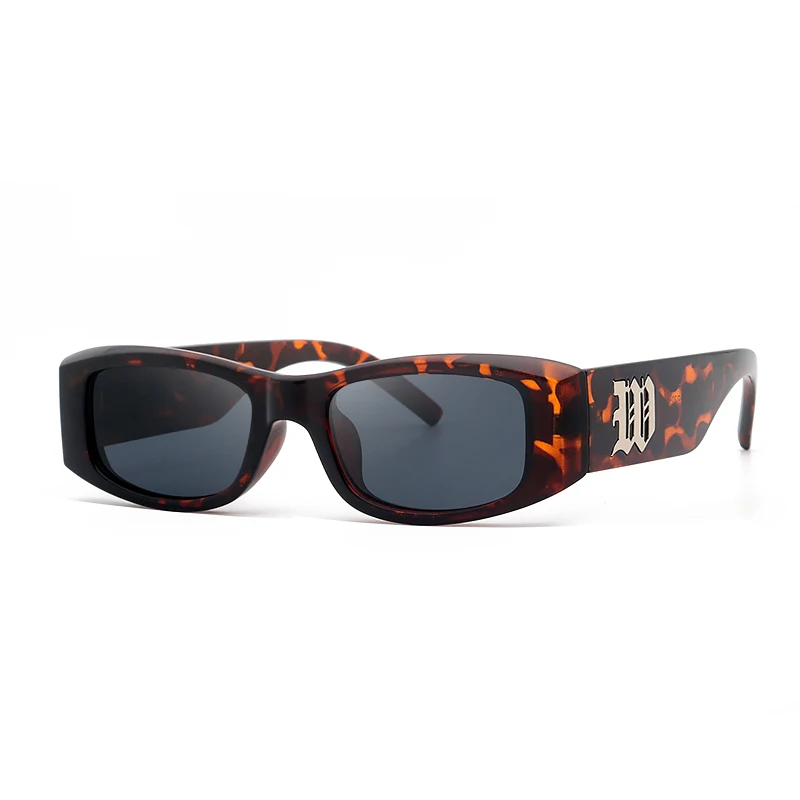 Neue Modedesigner-Marken-Damen-Sonnenbrille, quadratische Compound-Herren-Sonnenbrille, unverzichtbar für Straßenfotografie, einfache Linien