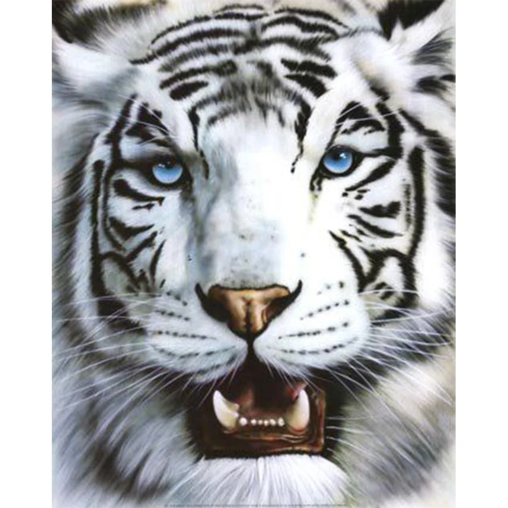 

HTC Белый тигр, алмазная живопись, новые поступления, 2025, сказочная пыль AB, полная дрель, алмазная мозаика, высокое качество, алмазная живопись