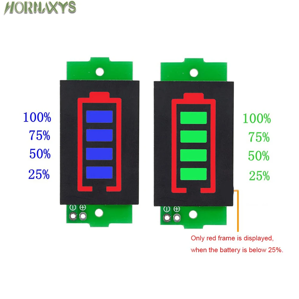 1S-8S 1S/2S/3S/4S 1-8S Single 3.7V Lithium Battery Capacity Indicator Module 4.2V Display Electric Vehicle Power Tester Li-ion