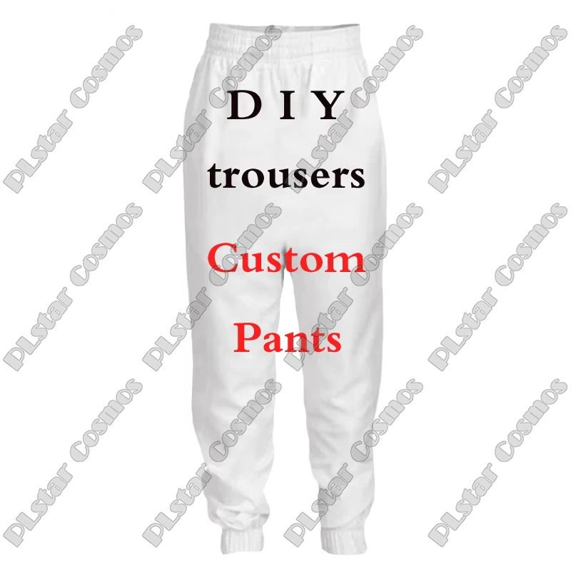 3D Print DIY Custom Design Men Women trousers Hip Hop joggers pants Drop Shipping Wholesalers Suppliers For Drop Shipper