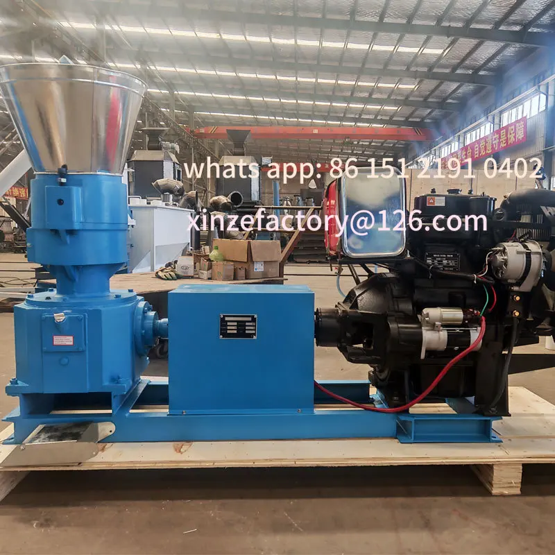 Customizable household small pellet feed machine, pellet feed processing machine, straw feed pellet machine