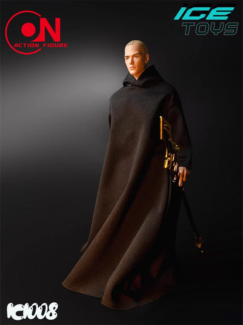 ICE TOYS 1/6 Bilancia IC1008 Maschio Nero Veste Mago Mantello Mage's Robe Vestiti Cosplay Modello Misura 12 ''Soldato Action Figure Corpo