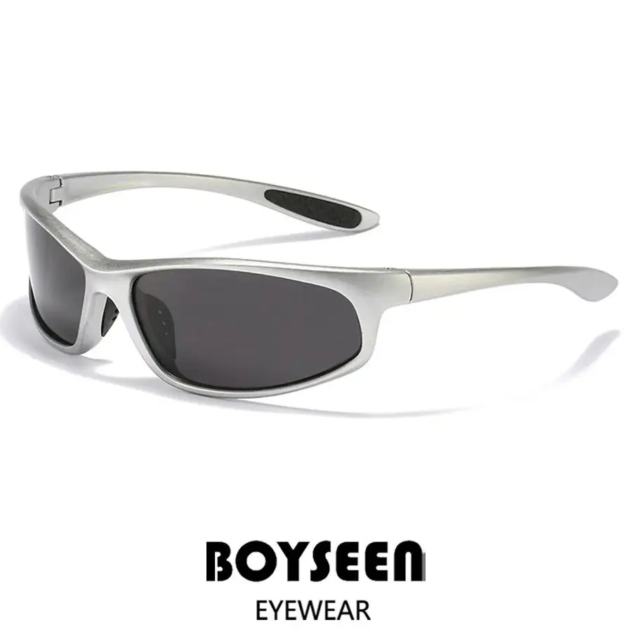 Polarisierte Radfahren Sonnenbrille Unisex Sport Winddichte Schutzbrille Marathon Laufbrille UV400
