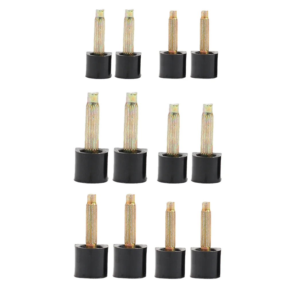 

6Pairs Anti-Skid Heel Protectors High Heel Tip Replacement Durable Wear-Resistant Noise Reduction Spike Covers for High Heels