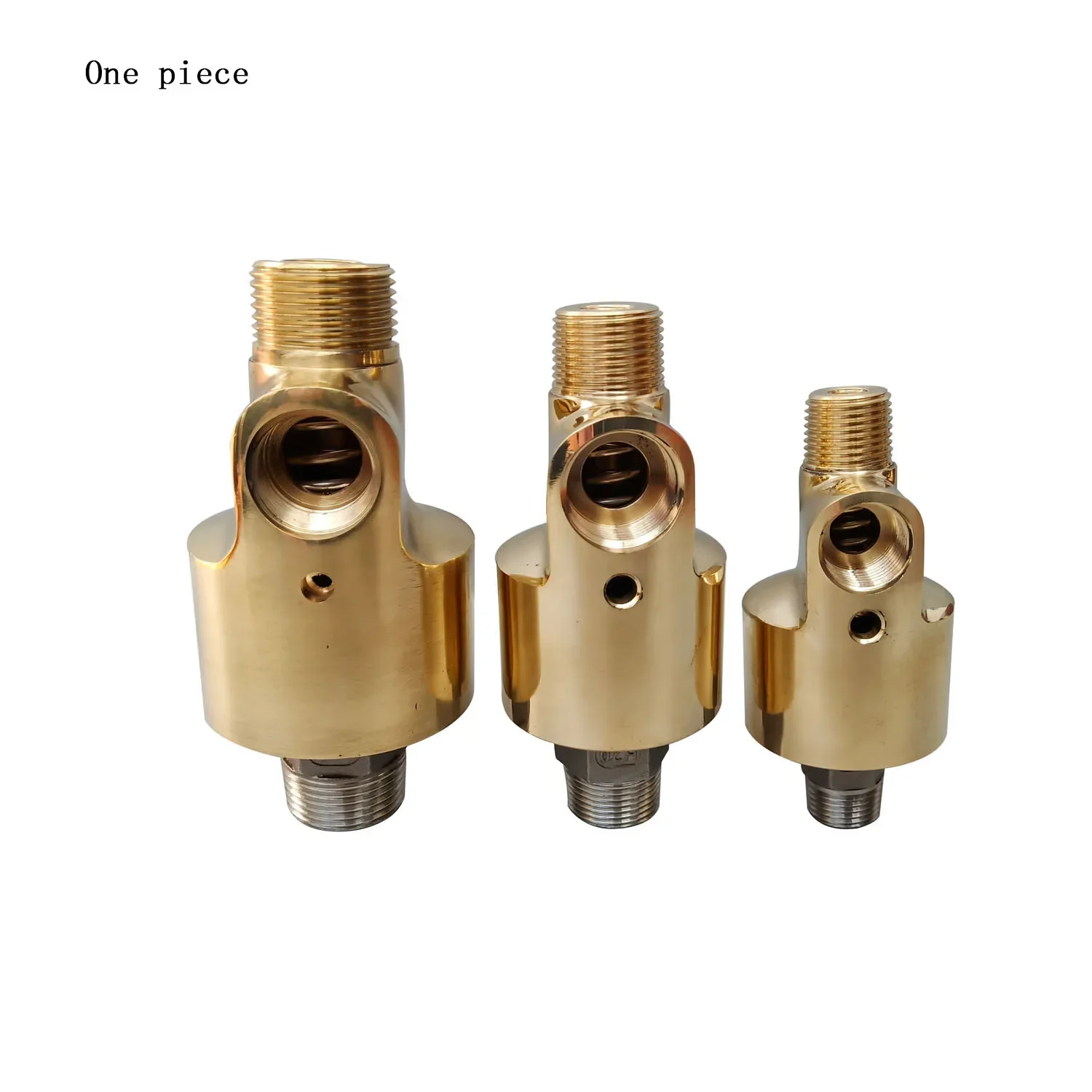 brass rotary union high speed rotary joint high temperature rotary union rotary joint connector for cooling water left/right 2