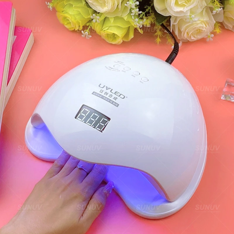 

Nail Salon Dryer Painless Mode Smart Sensing Device Digital Display UV Lamp Nail Curing Enhancer-Smart Sensing Digital Display