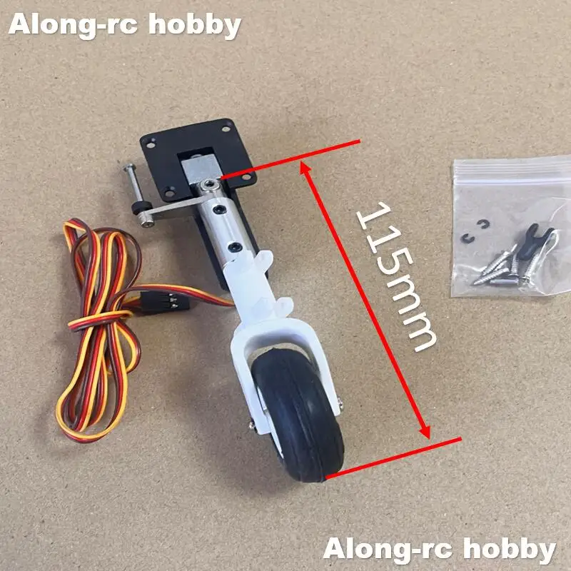 Flight Line 1600mm F4U Warbird  Spare Parts 90-degree Rotation Retract Main Landing Gear or Tail LGfor Freewing RC Airplane