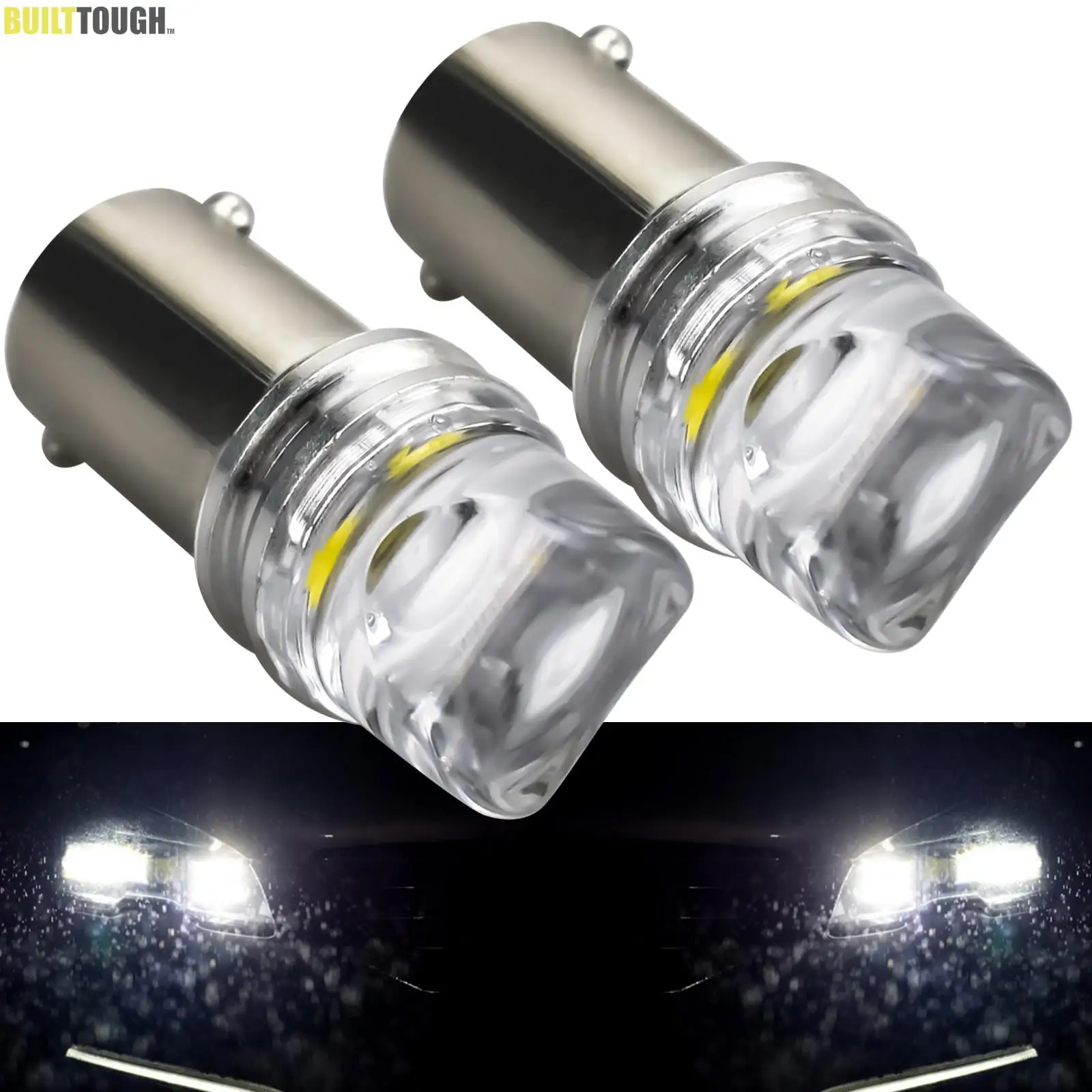 LED BA9S Interior Map Reading Light Bulbs Dome T11 T4W H6W 1895 3SMD WHITE LED Car Side Light Signal Parking License Plate Light