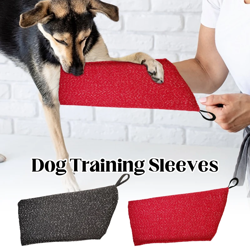 Hondentrainingsmouwen Puppy bijten Interactieve hondentraining Bijtbestendige bijtbeschermingshoes Werk Hond Puppy Tugging Speelgoed Nieuw