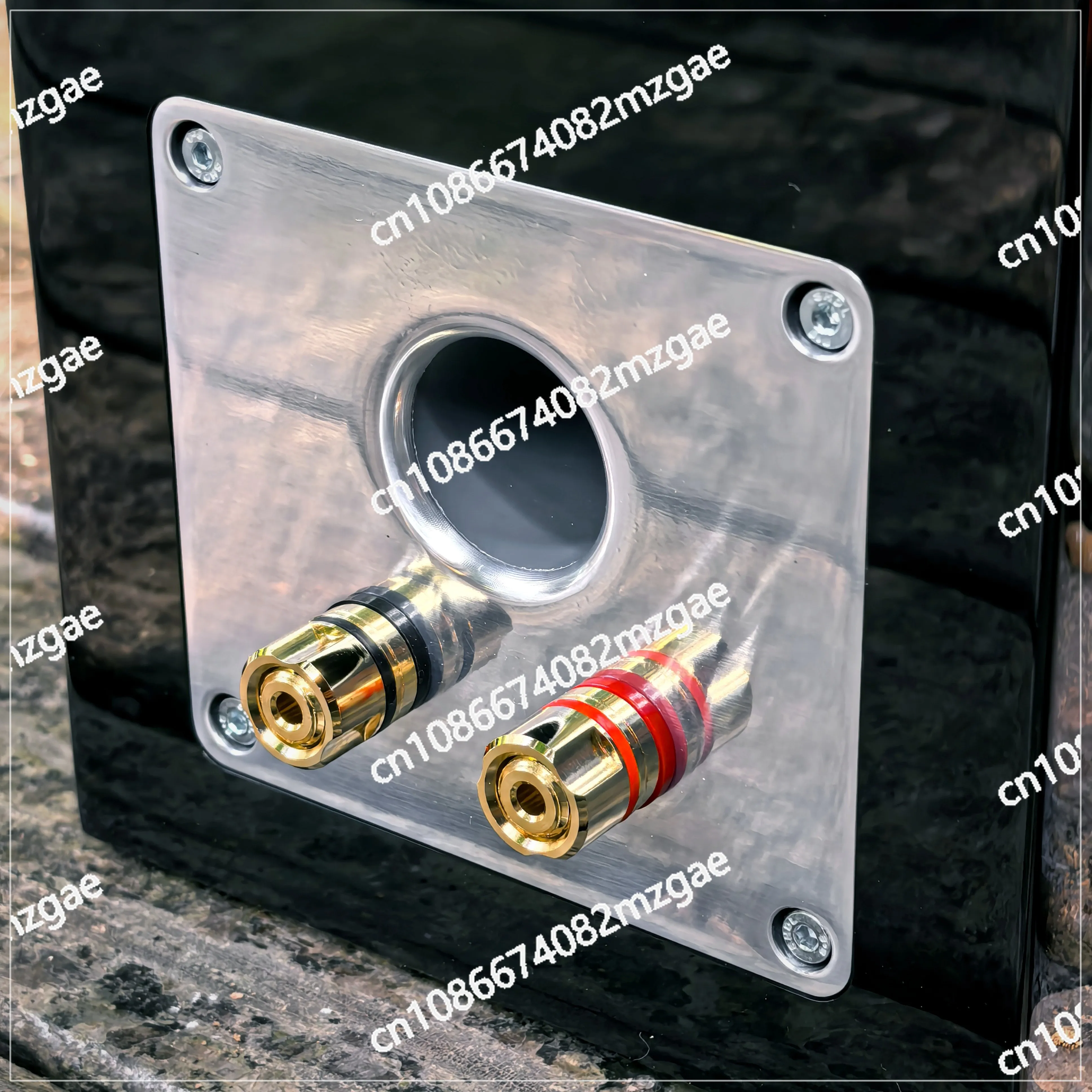 Four-inch full-range HIFI passive speaker desktop small steel cannon