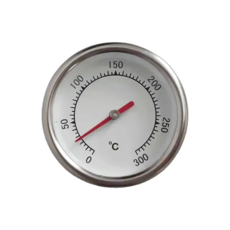 Pointer Thermometer Oven Thermometer For Baking For Grilling Bimetallic Design Celsius Scale Compact Metal Gauge