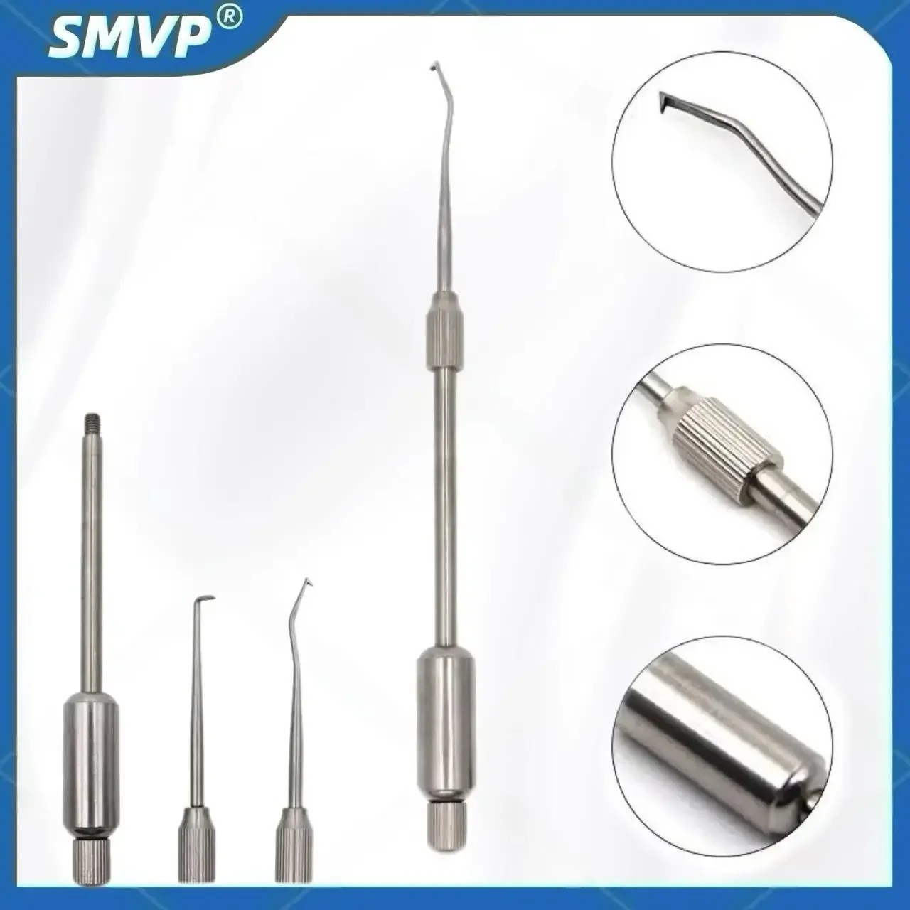 

1Set Stainless Steel Dental Manual Control Crown Remover With Double Head Dentistry Laboratory Equipment Dentist Tools