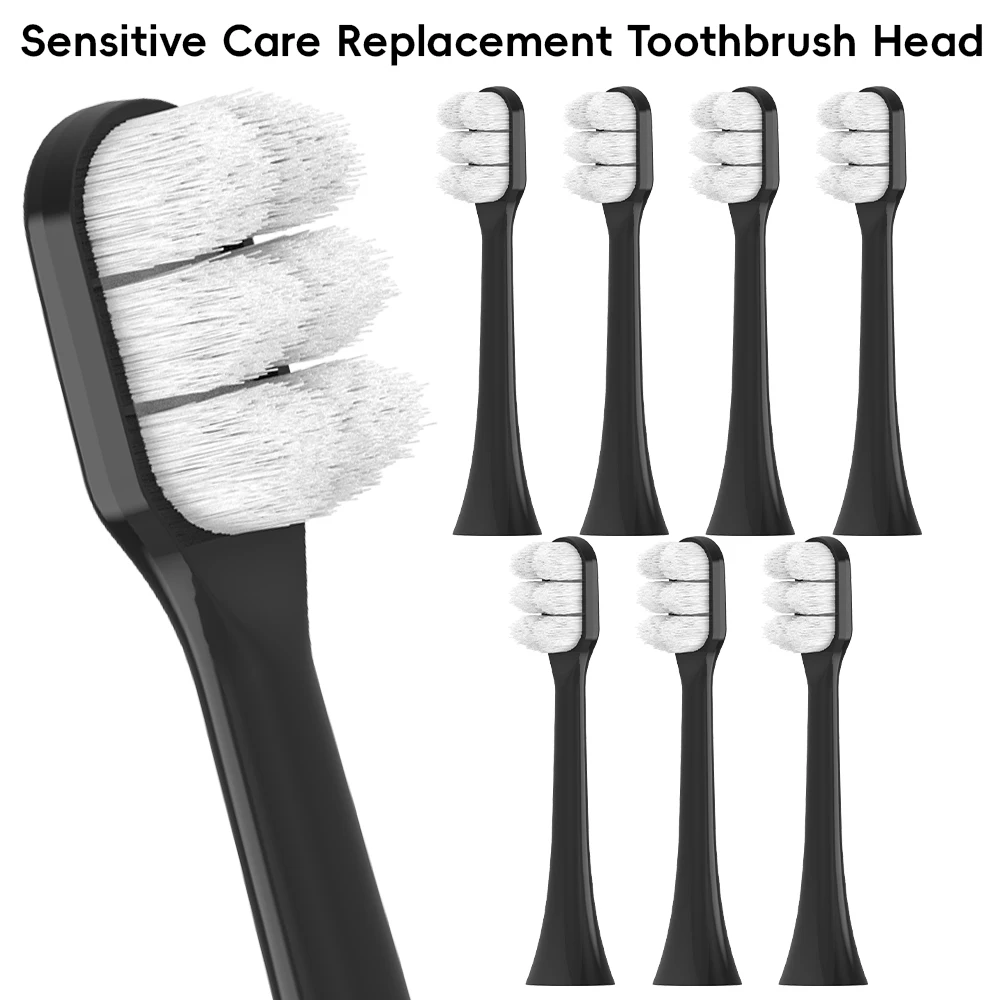 Pack of 2/4/8/12 Extra Soft Replacement Brush Heads Compatible with Philips Sonicare Electric Toothbrush, for HX4100/7300/6500