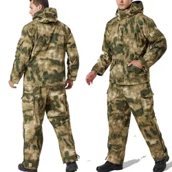 -24°F G8 3 In 1 Tactical Jackets Hoodie Detachable Soft Fleece Camo Uniform Windbreaker Pants Multi Pocket Suits Winter