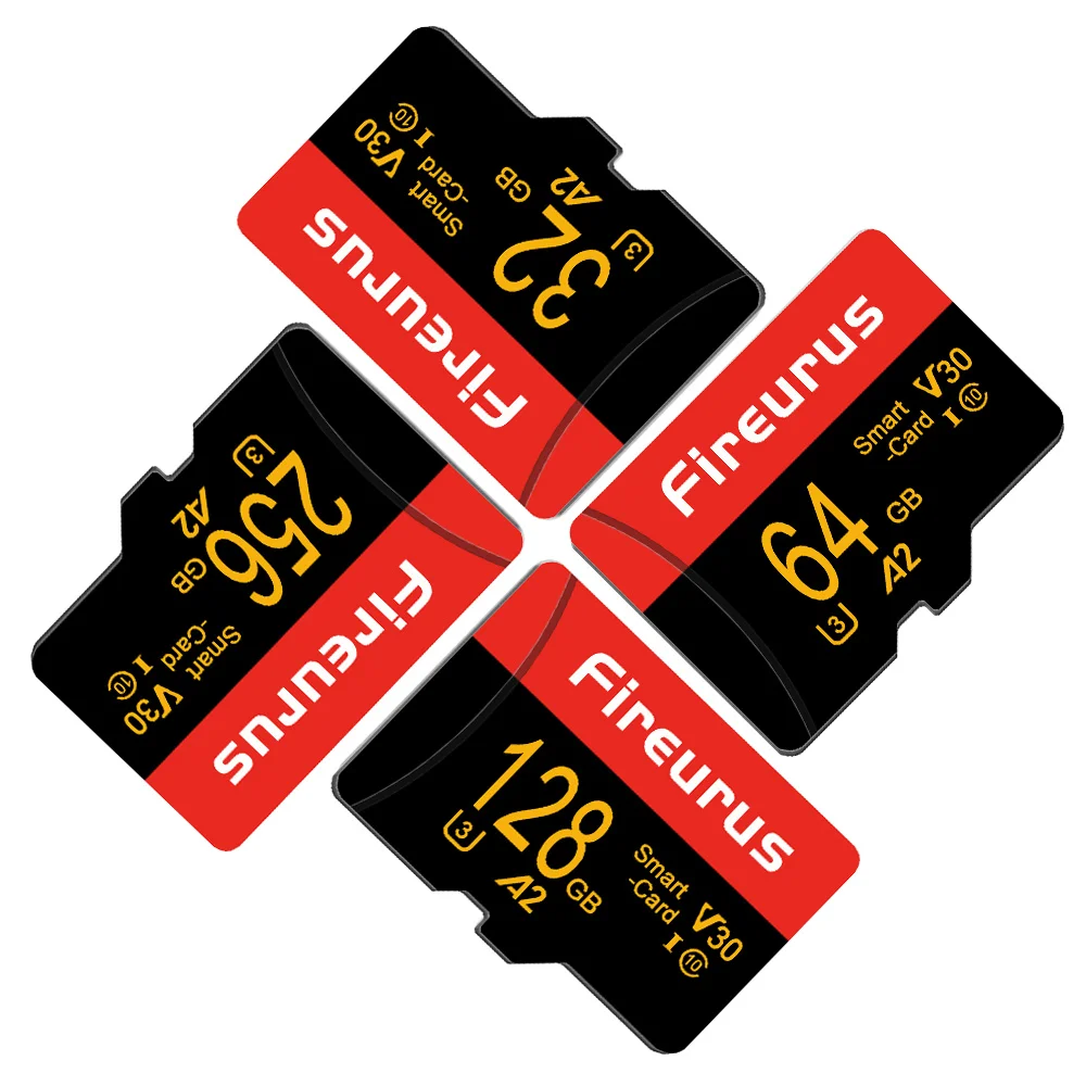 Tarjeta de memoria Micro SD TF Clase 10, 2GB, 4GB, 8GB, 16GB, 32GB, 64GB, 128GB, 256GB, tarjeta Flash para teléfonos inteligentes y dispositivos de vigilancia