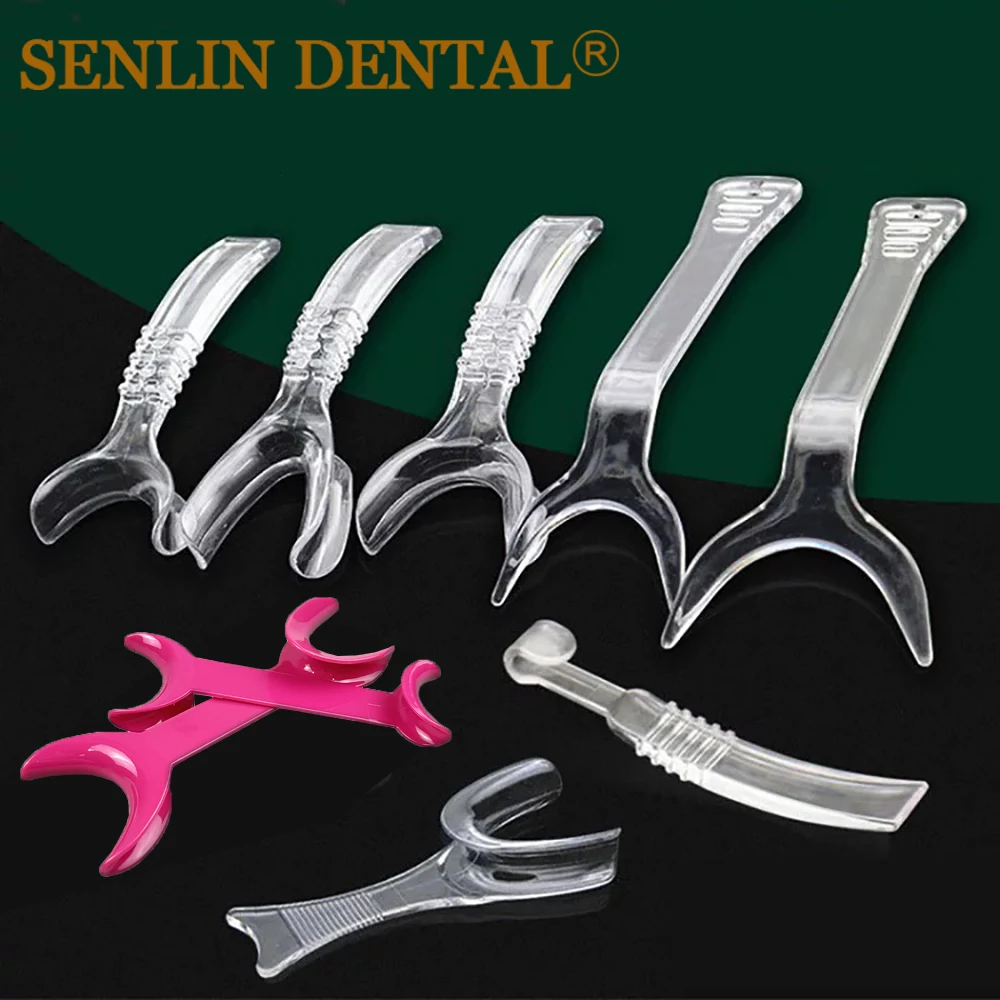 

1 Pair Dentalhalf Side Hook Lip Mouth Opener Orthodontic Tool Plastic Dental Retractors Dental Supplies Dental Lip Retractor