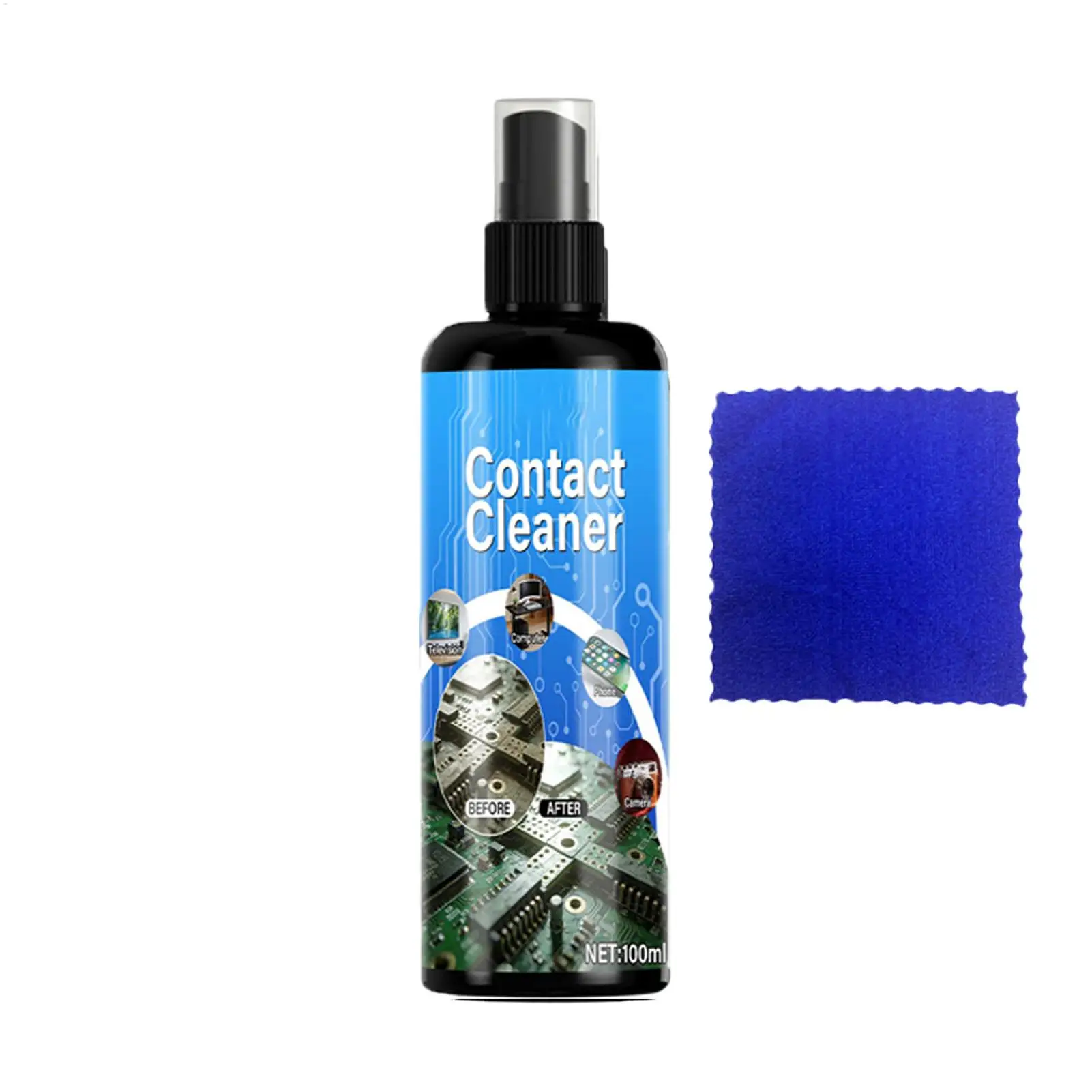 

Очиститель для электроники, быстросохнущий прецизионный спрей для удаления пыли с материнских плат, печатных плат, телевизоров