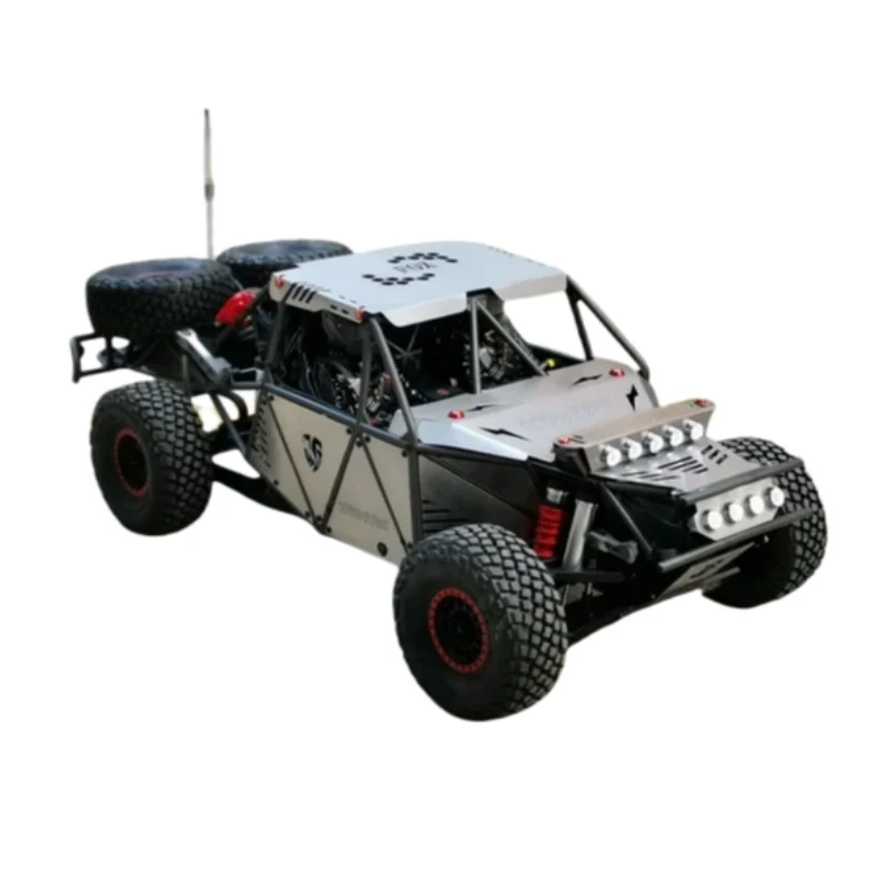 Steel Hull Armor Hood Top Cover Side Panel with LED Light for 1/7 Traxxas UDR Unlimited Desert Racer